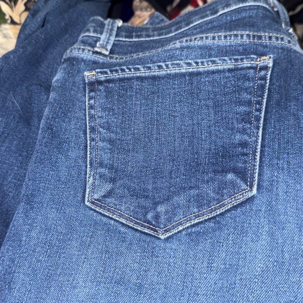 Lucky Brand Dark Blue High-Rise Flare Jeans - Picture 3 of 4